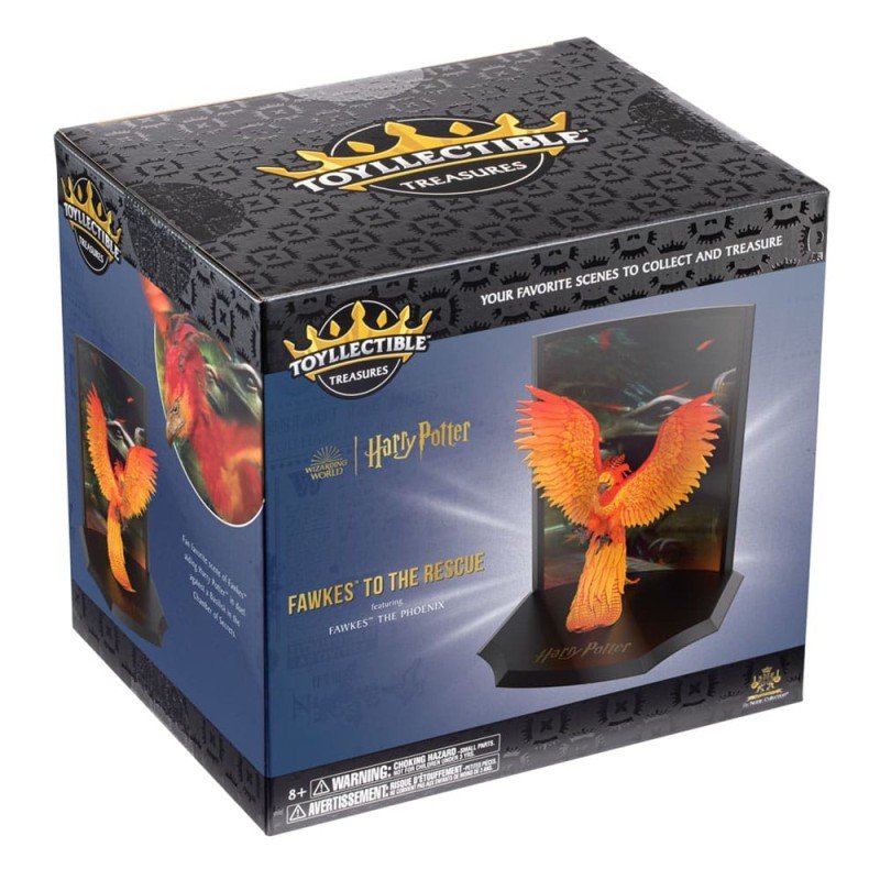 Harry Potter Statuette Toyllectible Treasure Fawkes Fawkes to the Rescue 13 cm | 0849421008437