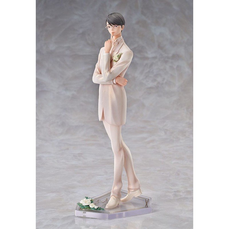 Doukyusei pack 2 statuettes PVC 1/7 Hikaru Kusakabe & Licht Sajo: Wedding Ver. 24 cm | 4571697183384