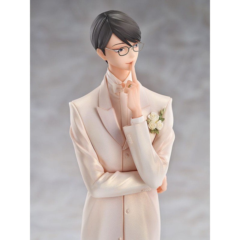 Doukyusei pack 2 statuettes PVC 1/7 Hikaru Kusakabe & Licht Sajo: Wedding Ver. 24 cm | 4571697183384