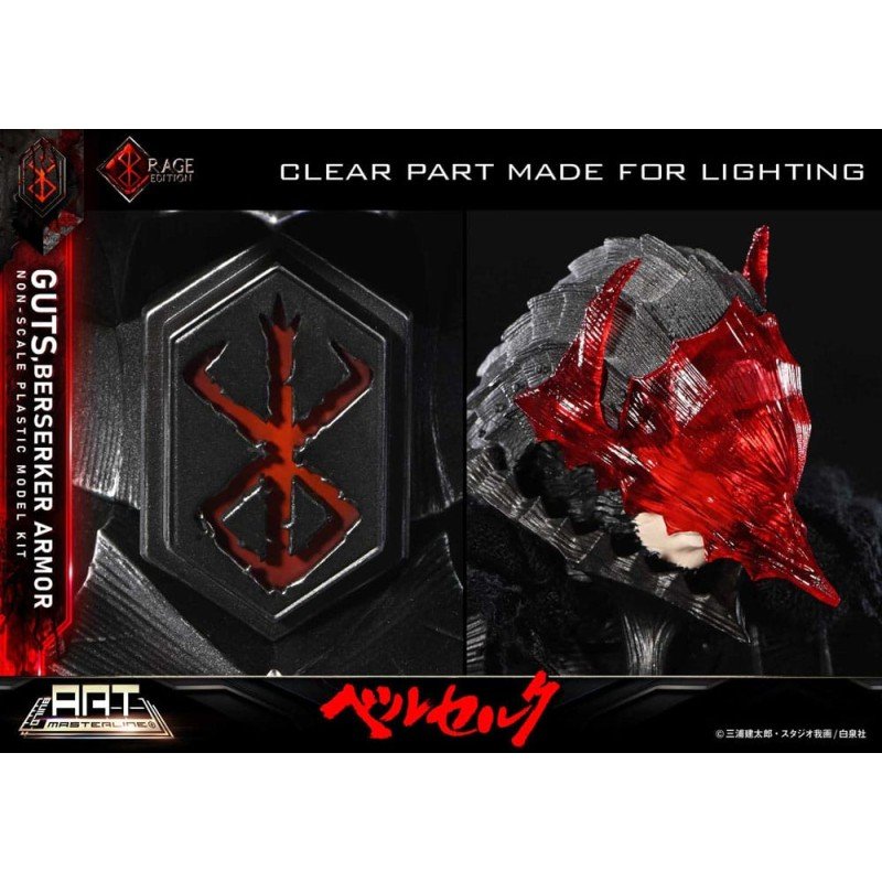 Berserk figurine Plastic Model Kit Build Art Masterline Guts Berserker Armor Rage 30 cm | 4582647122216