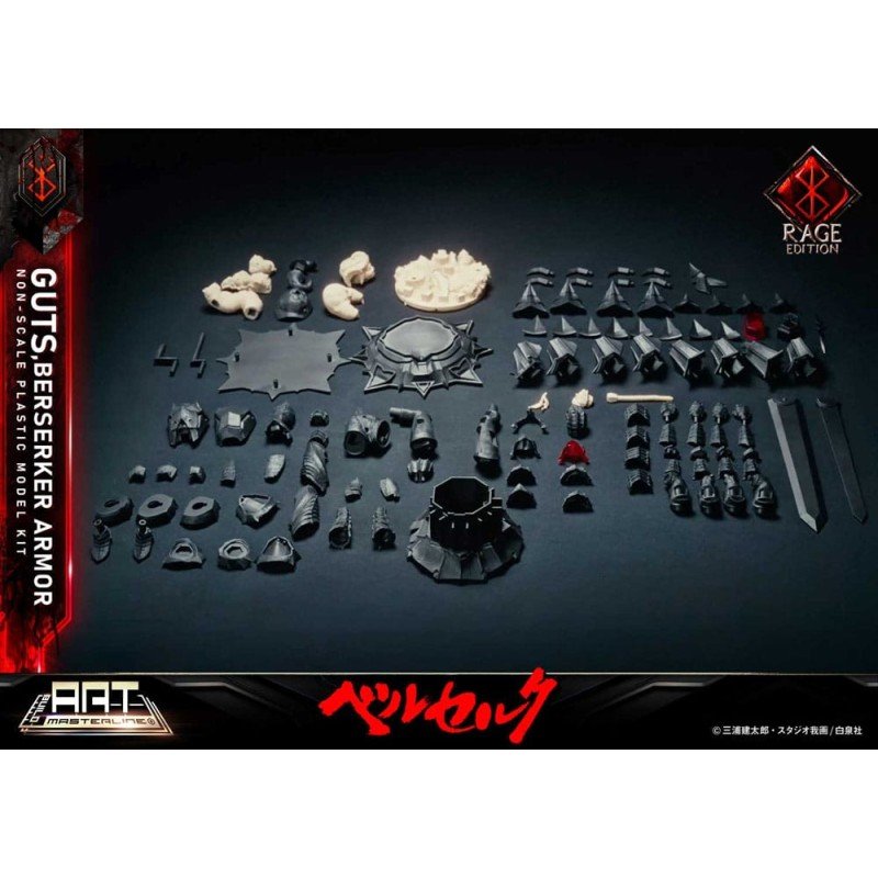 Berserk figurine Plastic Model Kit Build Art Masterline Guts Berserker Armor Rage 30 cm | 4582647122216
