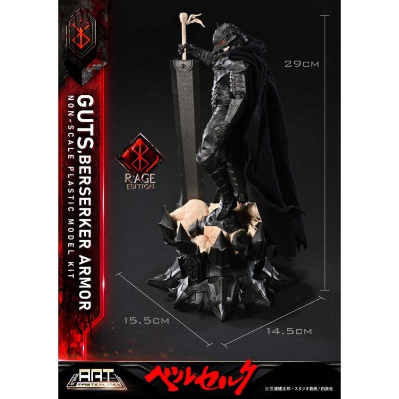 Berserk figurine Plastic Model Kit Build Art Masterline Guts Berserker Armor Rage 30 cm | 4582647122216