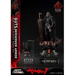 Berserk figurine Plastic Model Kit Build Art Masterline Guts Berserker Armor Rage 30 cm | 4582647122216