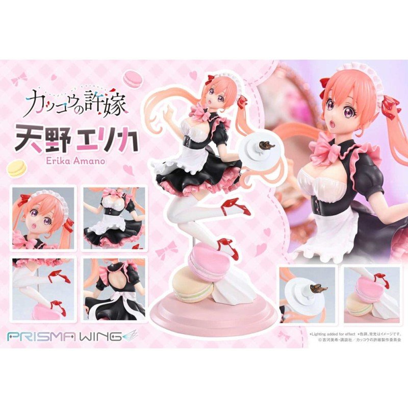 A Couple of Cuckoos Dead statuette PVC 1/7 Prisma Wing Erika Amano 24 cm | 4582647122506