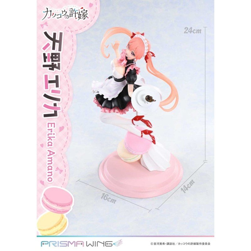 A Couple of Cuckoos Dead statuette PVC 1/7 Prisma Wing Erika Amano 24 cm | 4582647122506