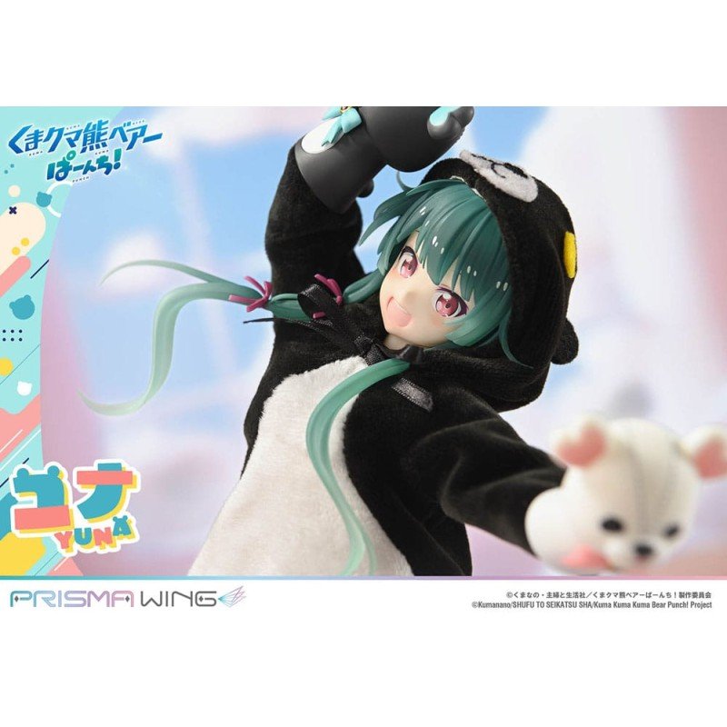 Kuma Kuma Kuma Bear Punch! Prisma Wing PVC Statue 1/7 Yuna 28 cm
