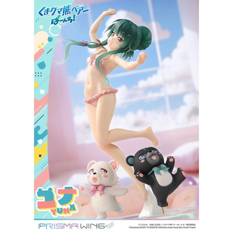Kuma Kuma Kuma Bear Punch! statuette PVC 1/7 Prisma Wing Yuna 28 cm