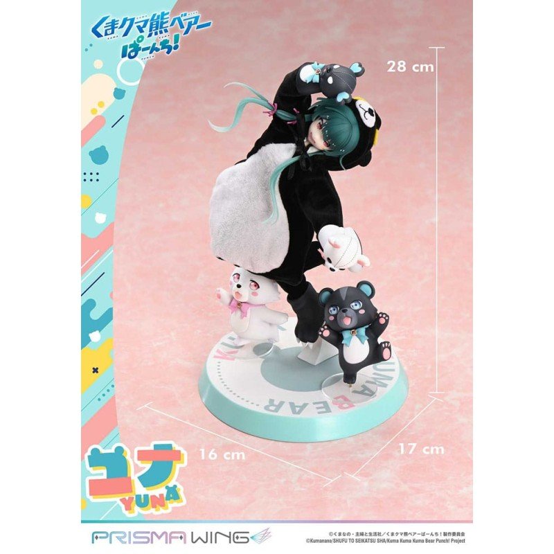 Kuma Kuma Kuma Bear Punch! statuette PVC 1/7 Prisma Wing Yuna 28 cm