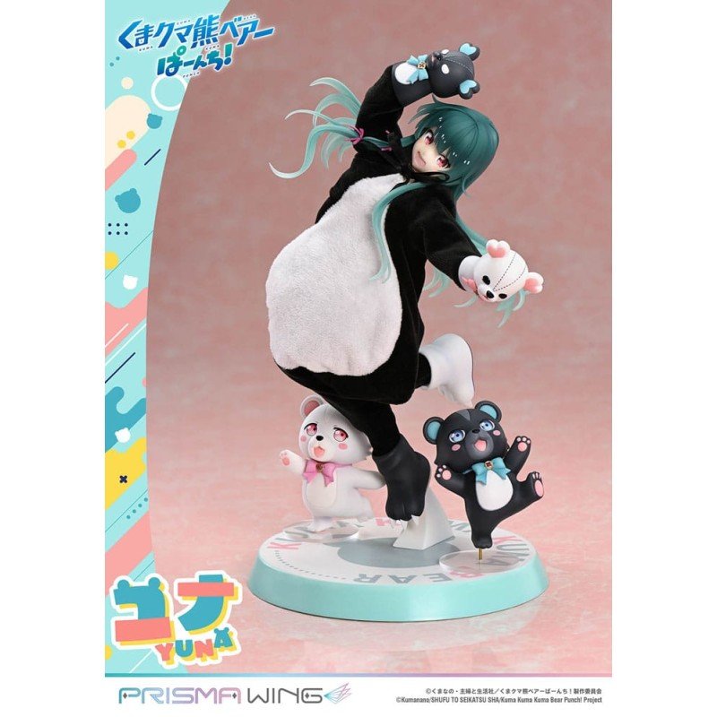 Kuma Kuma Kuma Bear Punch! Prisma Wing PVC Statue 1/7 Yuna 28 cm
