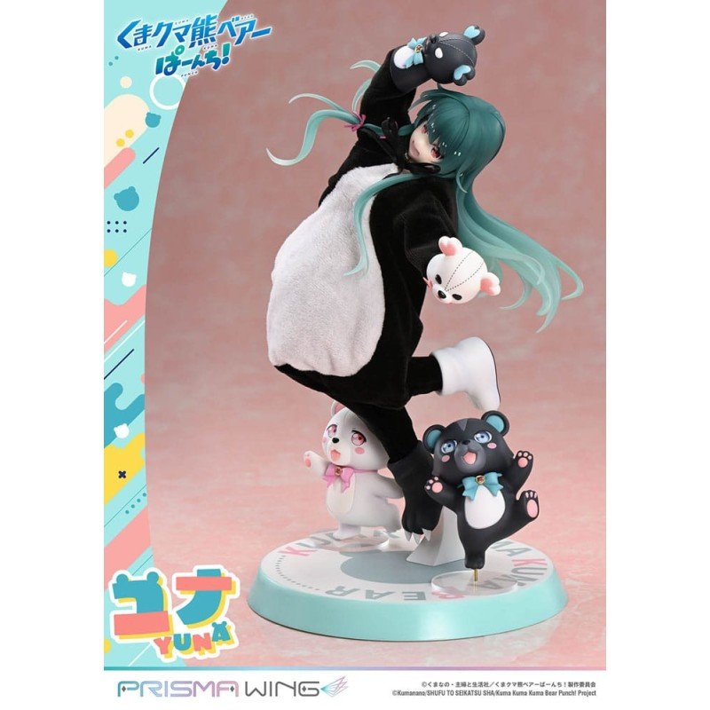 Kuma Kuma Kuma Bear Punch! Prisma Wing PVC Statue 1/7 Yuna 28 cm