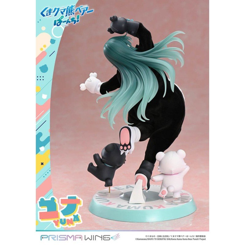 Kuma Kuma Kuma Bear Punch! statuette PVC 1/7 Prisma Wing Yuna 28 cm