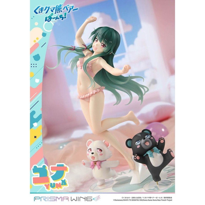 Kuma Kuma Kuma Bear Punch! Prisma Wing PVC Statue 1/7 Yuna 28 cm