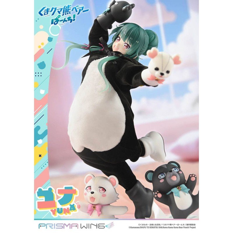 Kuma Kuma Kuma Bear Punch! statuette PVC 1/7 Prisma Wing Yuna 28 cm