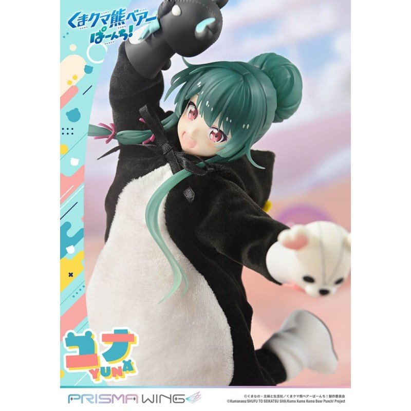 Kuma Kuma Kuma Bear Punch! Prisma Wing PVC Statue 1/7 Yuna 28 cm