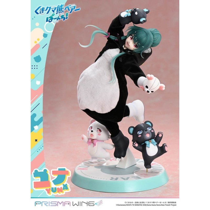 Kuma Kuma Kuma Bear Punch! Prisma Wing PVC Statue 1/7 Yuna 28 cm