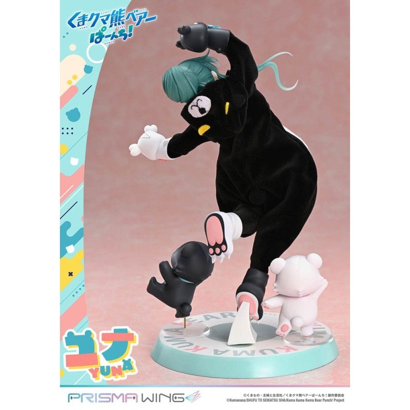 Kuma Kuma Kuma Bear Punch! statuette PVC 1/7 Prisma Wing Yuna 28 cm