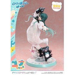 Kuma Kuma Kuma Bear Punch! Prisma Wing PVC Statue 1/7 Yuna Deluxe Version 28 cm 