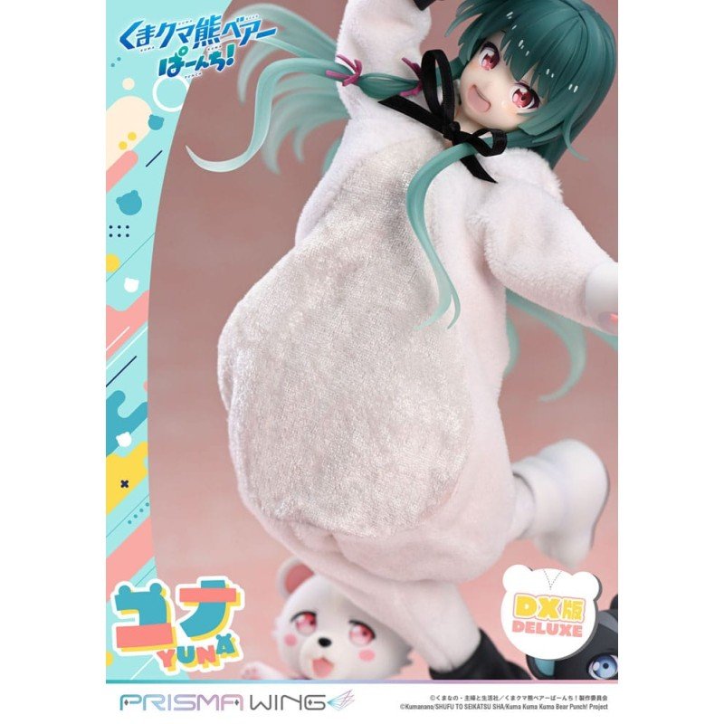 Kuma Kuma Kuma Bear Punch! statuette PVC 1/7 Prisma Wing Yuna Deluxe Version 28 cm 