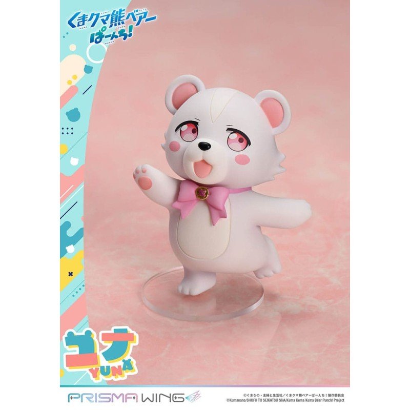 Kuma Kuma Kuma Bear Punch! Prisma Wing PVC Statue 1/7 Yuna Deluxe Version 28 cm 