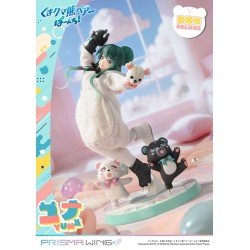 Kuma Kuma Kuma Bear Punch! Prisma Wing PVC Statue 1/7 Yuna Deluxe Version 28 cm 