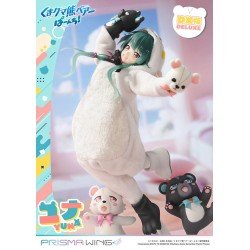 Kuma Kuma Kuma Bear Punch! Prisma Wing PVC Statue 1/7 Yuna Deluxe Version 28 cm 