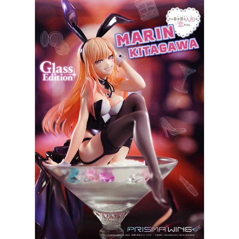 My Dress-Up Darling Prisma Wing PVC Statue 1/7 Marin Kitagawa Glass Edition 29 cm | 4582647121103