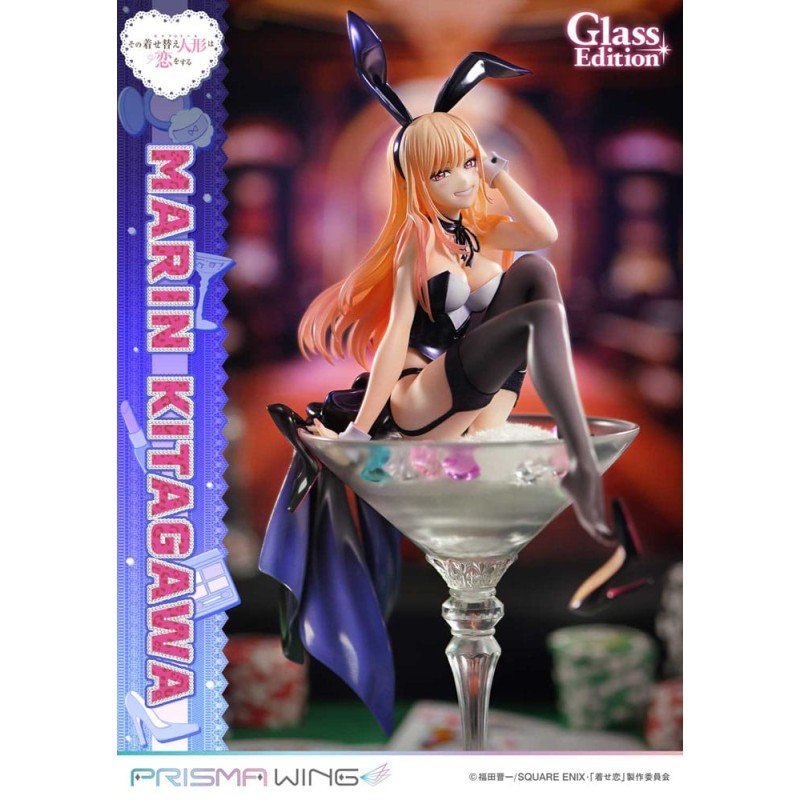 My Dress-Up Darling Prisma Wing PVC Statue 1/7 Marin Kitagawa Glass Edition 29 cm | 4582647121103