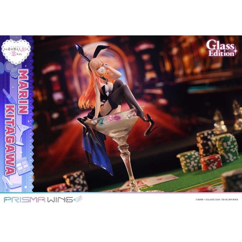 My Dress-Up Darling Prisma Wing PVC Statue 1/7 Marin Kitagawa Glass Edition 29 cm | 4582647121103