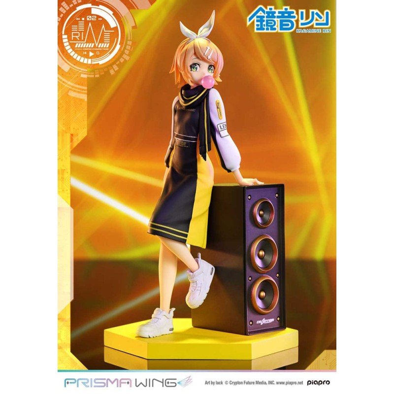 Vocaloid Piapro Characters Prisma Wing PVC Statue 1/7 Kagamine Rin (Art by lack) 21 cm | 4582647120755