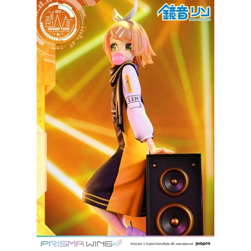 Vocaloid Piapro Characters Prisma Wing PVC Statue 1/7 Kagamine Rin (Art by lack) 21 cm | 4582647120755