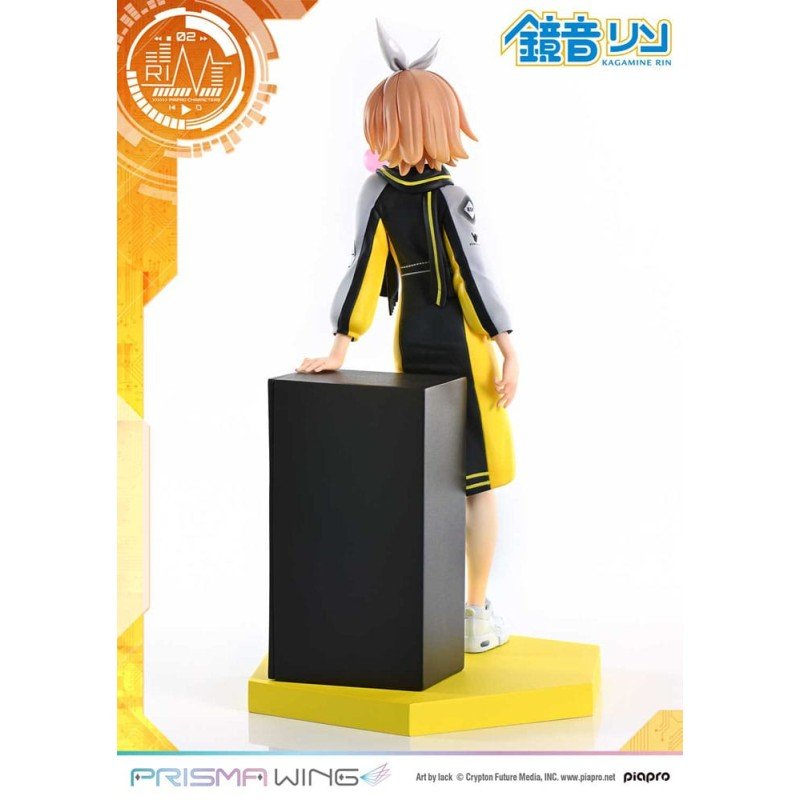 Vocaloid Piapro Characters Prisma Wing PVC Statue 1/7 Kagamine Rin (Art by lack) 21 cm | 4582647120755