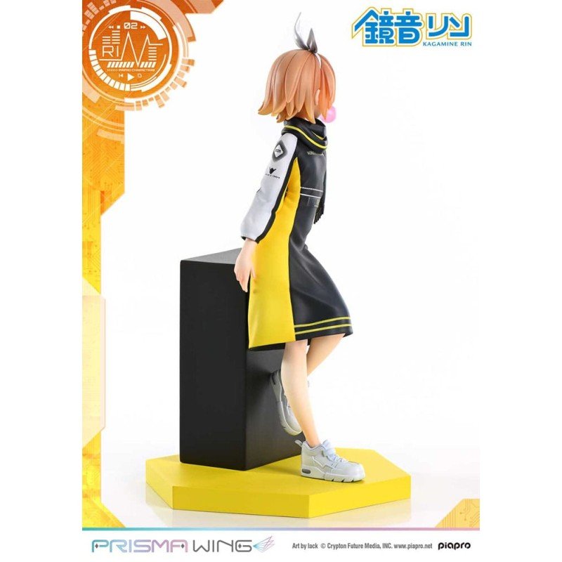 Vocaloid Piapro Characters Prisma Wing PVC Statue 1/7 Kagamine Rin (Art by lack) 21 cm | 4582647120755