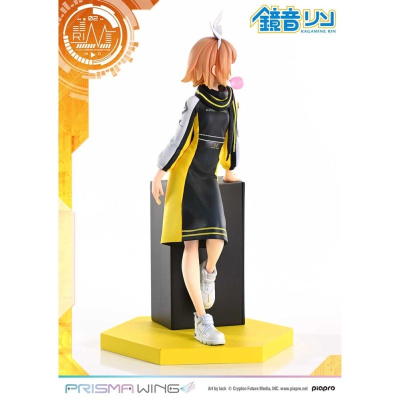 Vocaloid Piapro Characters Prisma Wing PVC Statue 1/7 Kagamine Rin (Art by lack) 21 cm | 4582647120755