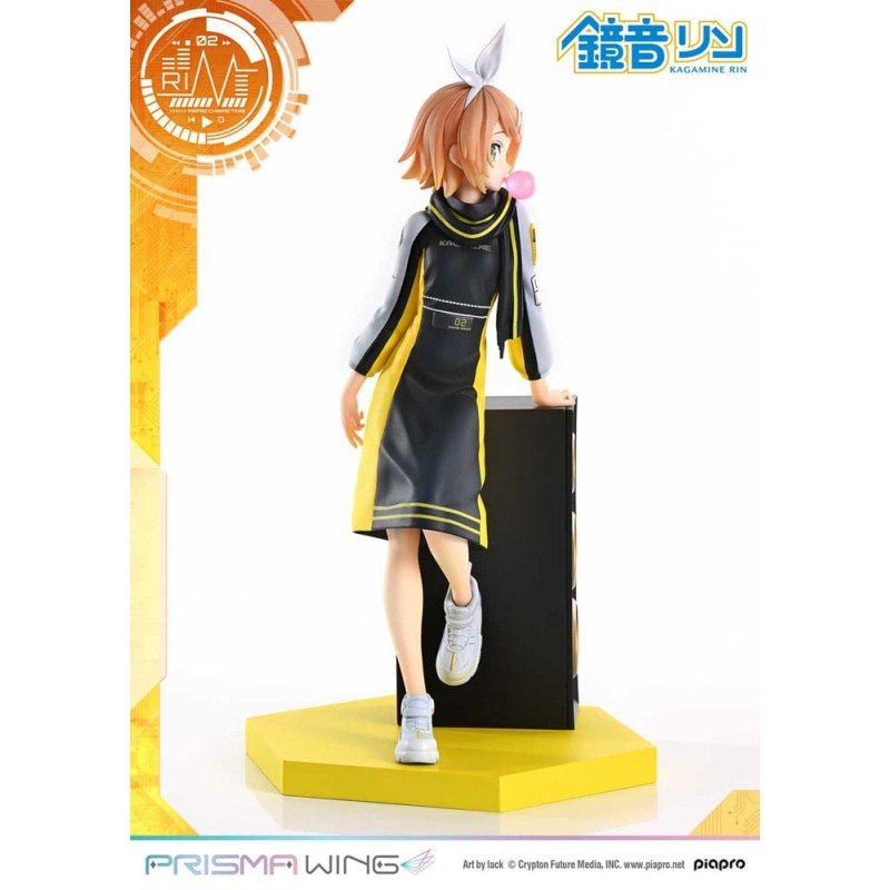 Vocaloid Piapro Characters Prisma Wing PVC Statue 1/7 Kagamine Rin (Art by lack) 21 cm | 4582647120755