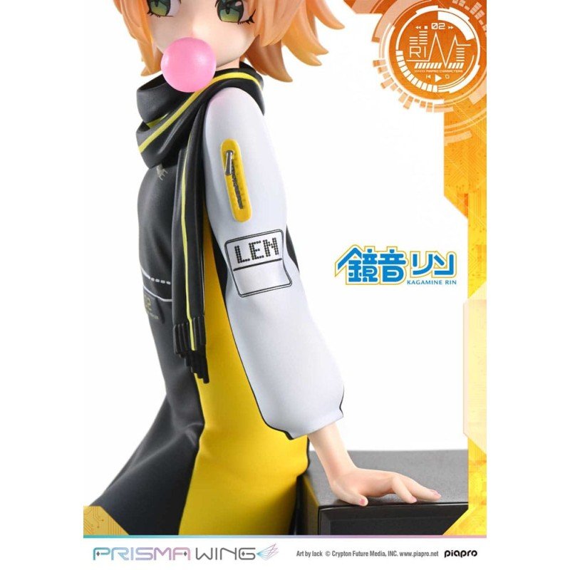 Vocaloid Piapro Characters Prisma Wing PVC Statue 1/7 Kagamine Rin (Art by lack) 21 cm | 4582647120755