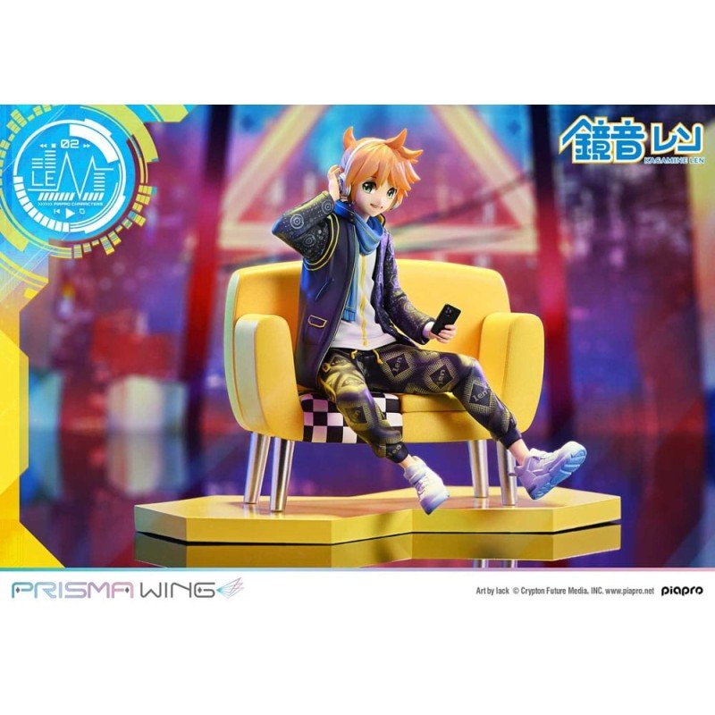 Vocaloid Piapro Characters Prisma Wing PVC Statue 1/7 Kagamine Len (Art by lack) 18 cm  