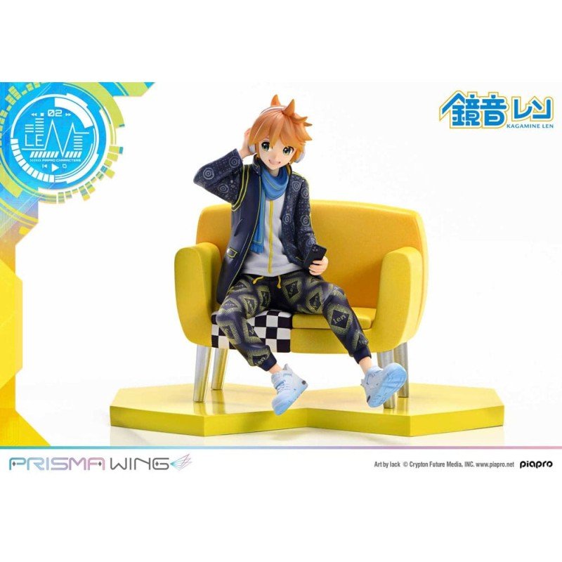 Vocaloid Piapro Characters Prisma Wing PVC Statue 1/7 Kagamine Len (Art by lack) 18 cm  