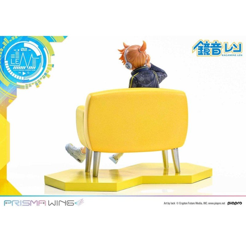 Vocaloid Piapro Characters Prisma Wing PVC Statue 1/7 Kagamine Len (Art by lack) 18 cm  