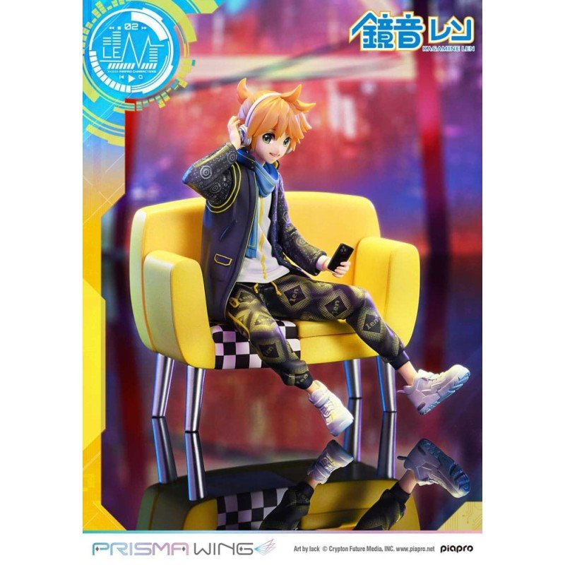 Vocaloid Piapro Characters Prisma Wing PVC Statue 1/7 Kagamine Len (Art by lack) 18 cm  