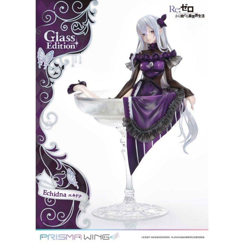 Re:ZERO Starting Life in Another World Prisma Wing PVC Statue 1/7 Echidna Glass Edition 24 cm | 4580708049526