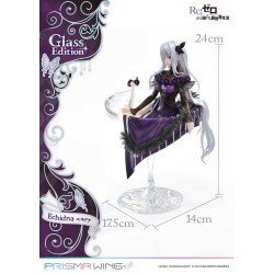 Re:ZERO Starting Life in Another World Prisma Wing PVC Statue 1/7 Echidna Glass Edition 24 cm | 4580708049526