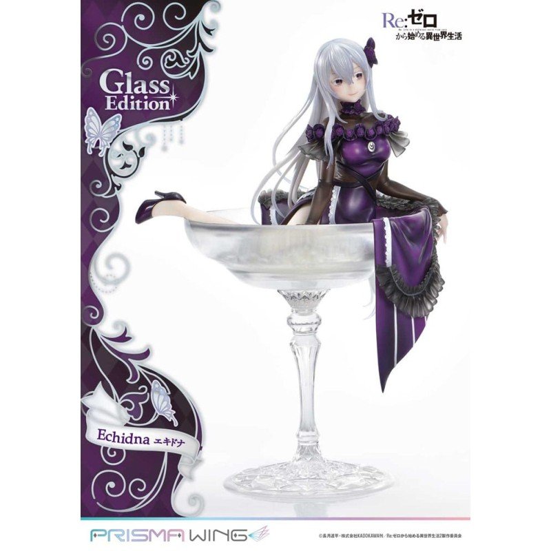 Re:ZERO Starting Life in Another World Prisma Wing PVC Statue 1/7 Echidna Glass Edition 24 cm | 4580708049526