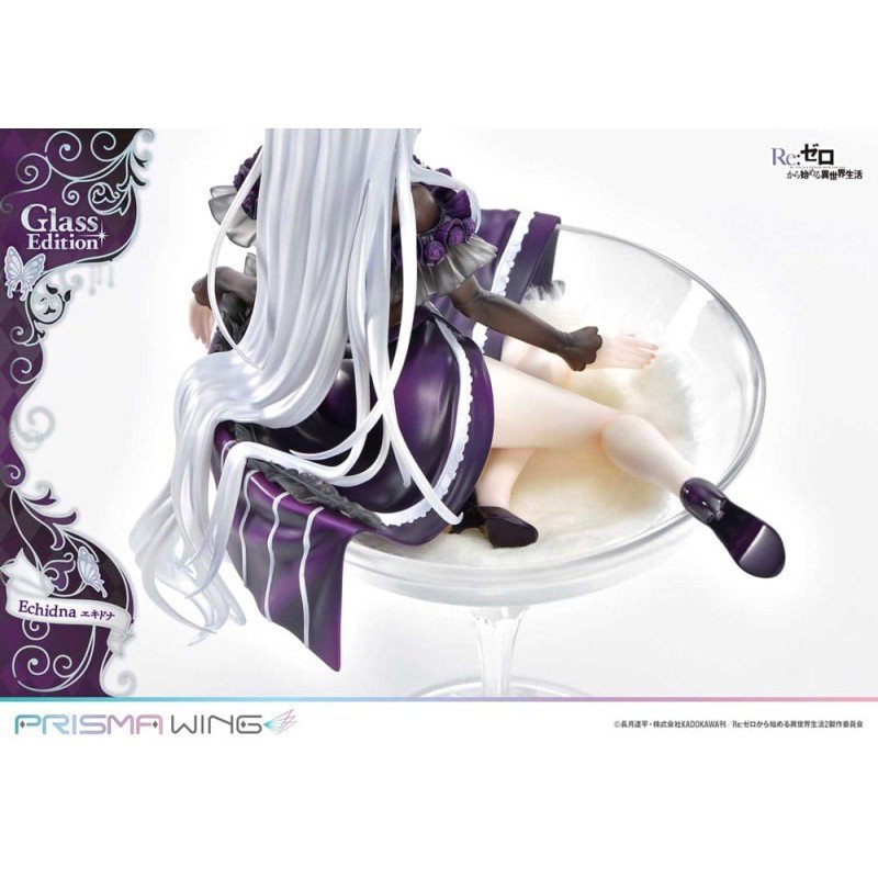 Re:ZERO Starting Life in Another World Prisma Wing PVC Statue 1/7 Echidna Glass Edition 24 cm | 4580708049526