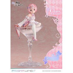 Re:ZERO Starting Life in Another World statuette PVC 1/7 Prisma Wing Ram Glass Edition 24 cm