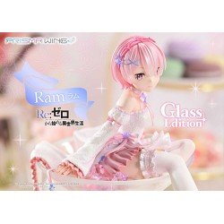 Re:ZERO Starting Life in Another World Prisma Wing PVC Statue 1/7 Ram Glass Edition 24 cm | 4582647121226