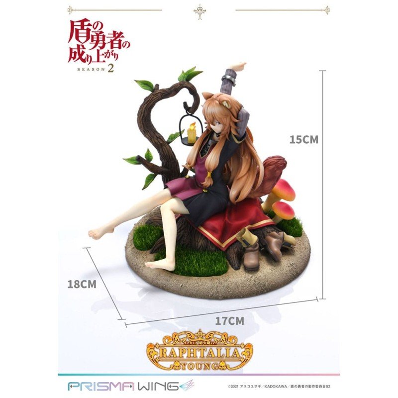 The Rising of the shield Hero Season 2 statuette PVC 1/7 Prisma Wing Raphtalia Young Version 15 cm | 4580708048116
