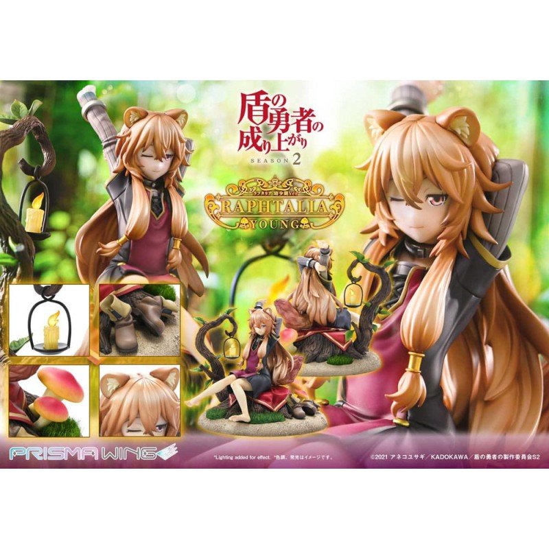 The Rising of the shield Hero Season 2 statuette PVC 1/7 Prisma Wing Raphtalia Young Version 15 cm | 4580708048116