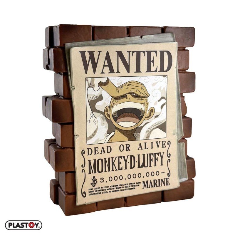 One Piece Coin Bank Luffy Wanted | 3521320802756