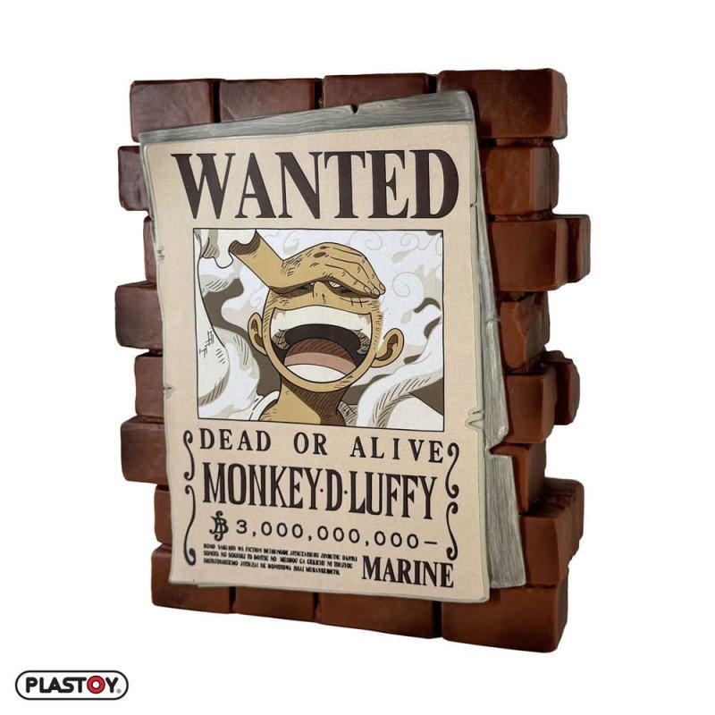 One Piece Coin Bank Luffy Wanted | 3521320802756