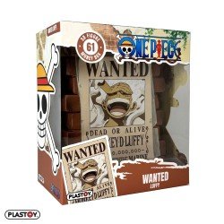 One Piece Coin Bank Luffy Wanted | 3521320802756
